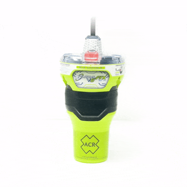 ACR GlobalFix V6 EPIRB with Category 1 Float Free Bracket - Dogfish Tackle & Marine
