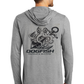 Dogfish Long Sleeve Hooded Micro Octopus Logo - Dogfish Tackle & Marine