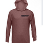 Dogfish Long Sleeve Hooded Microfiber Compass Logo - Dogfish Tackle & Marine