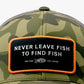 Aftco Guide Sayings Camo Fishing Hat - Dogfish Tackle & Marine