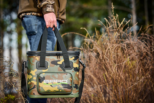 Spro 15L Soft Cooler Box Camo - Dogfish Tackle & Marine