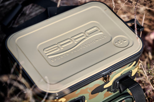 Spro 15L Soft Cooler Box Camo - Dogfish Tackle & Marine