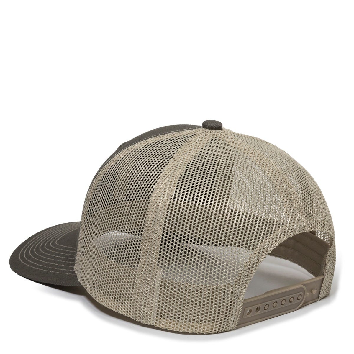 Dogfish Leather Tarpon Patch Premium Trucker Hat - Dogfish Tackle & Marine